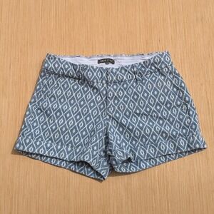 Dear John American Classic Shorts Cuffed Blue Preppy Casual Chic Women's 29‎